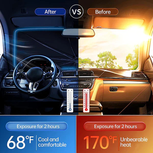 Car Windshield Umbrella – مظلة سيارة