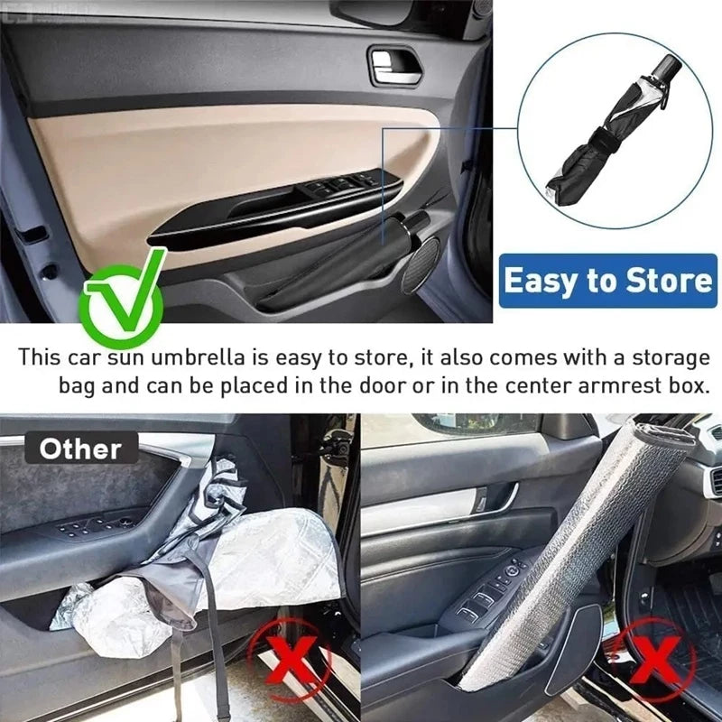 Car Windshield Umbrella – مظلة سيارة